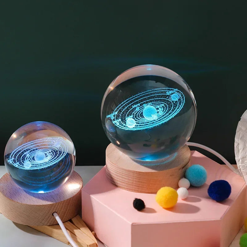 The Spheres™ Crystal Lamp