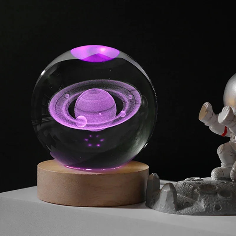 The Spheres™ Crystal Lamp